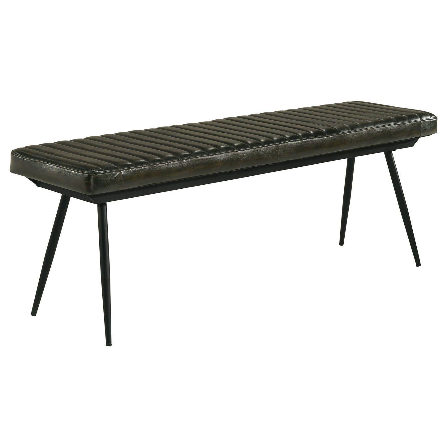 Espresso Ribbed Bench
