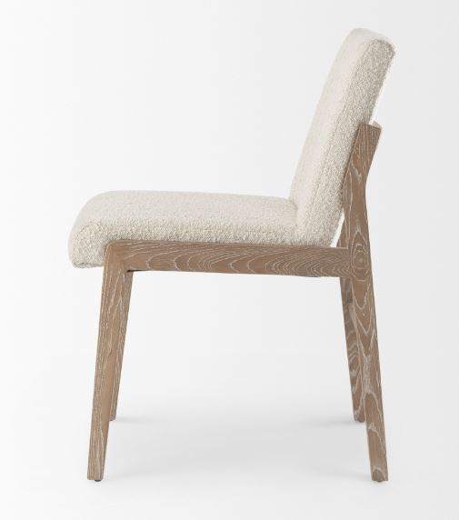 Tahoe Cream Boucle Dining Chair
