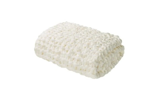 Chenille Chunky Knit Throw