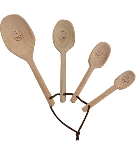 Beech Wood Measuring Spoons