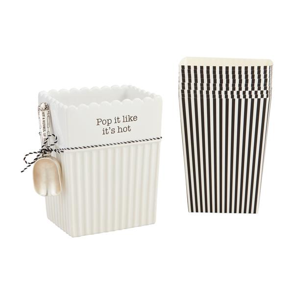 Popcorn Bucket & Bag Set