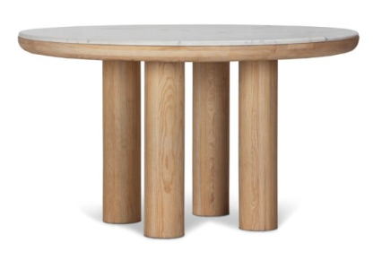 Pell Round Dining Table 52"