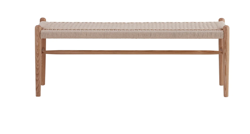 Woven Bench - Light