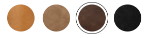 Quince Leather Swivel Chair