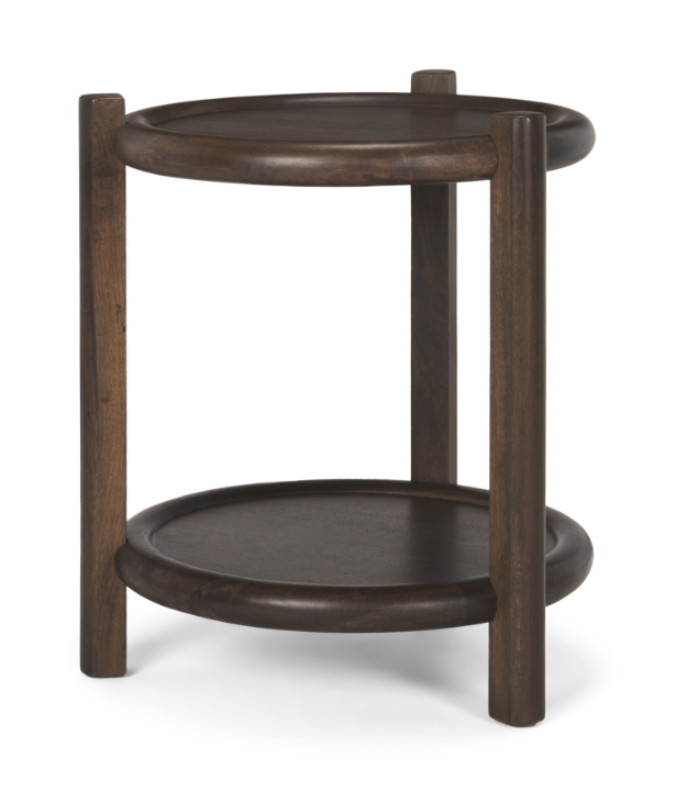 Roma Dark Brown Accent Table