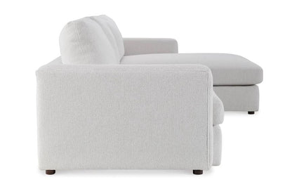 Allure Chaise Sectional Married Fabric + Standard Cushion