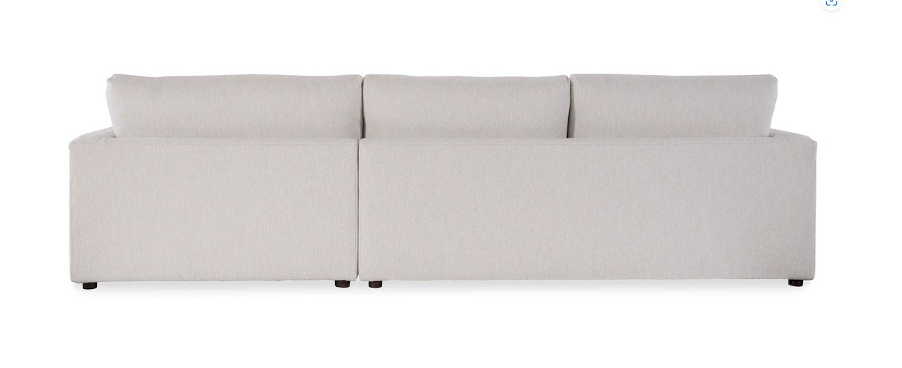 Allure Chaise Sectional Married Fabric + Standard Cushion