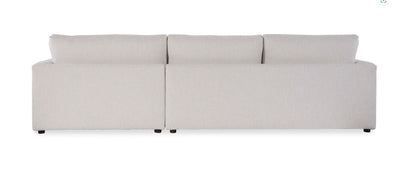 Allure Chaise Sectional Married Fabric + Standard Cushion