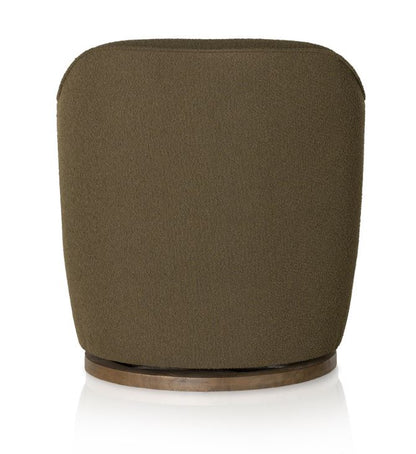 Aria Swivel - Olive Boucle