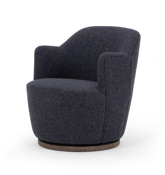 Aria Swivel Chair- Thames Slate