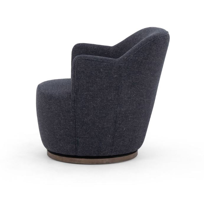 Aria Swivel Chair- Thames Slate