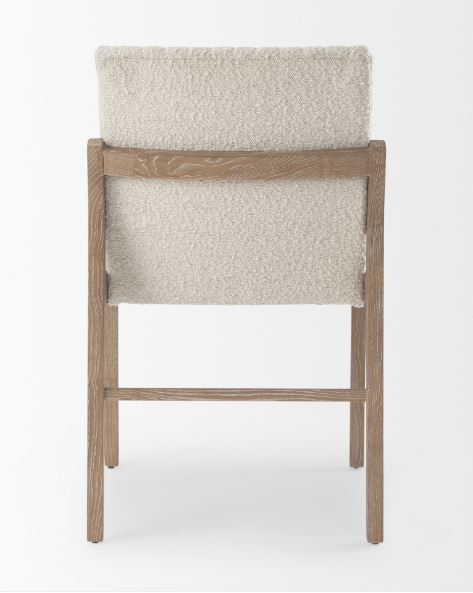 Tahoe Cream Boucle Dining Chair