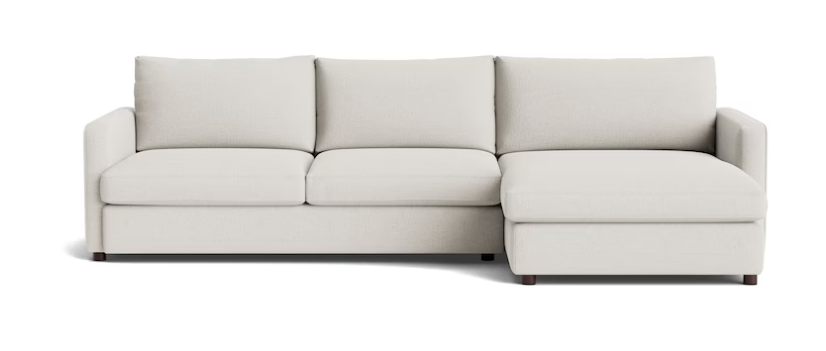 Allure RAF Chaise Sofa - Married Fabric