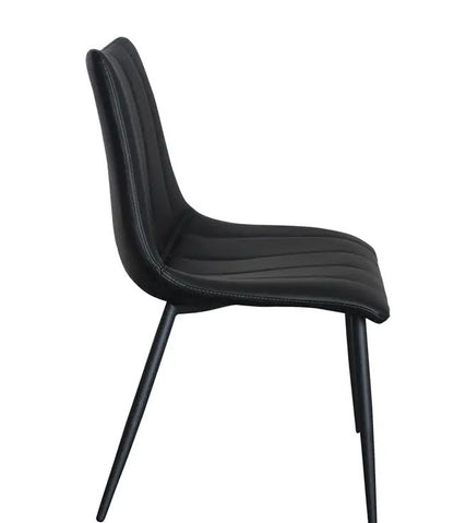 Alibi Dining Chair - Matte Black