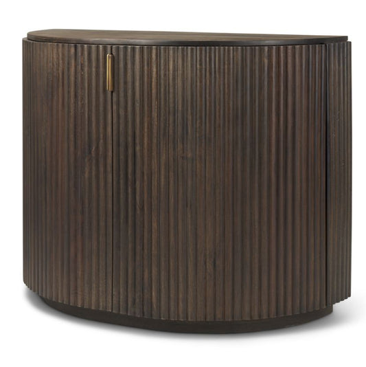 Terra Accent Cabinet - Dark Brown