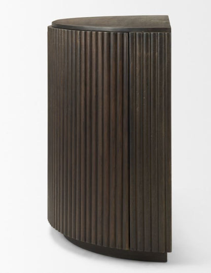 Terra Accent Cabinet - Dark Brown