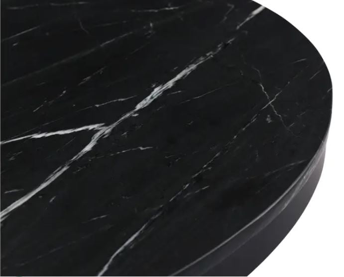 Tony Dining Table Black Marble
